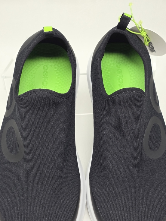 OOFOS OOMG Recovery Shoes In White Black Men\'s Size 9 US New main image 9